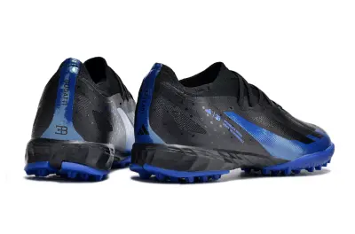 Adidas X Crazyfast.1 TF - Black/Royal Blue/Dark Grey