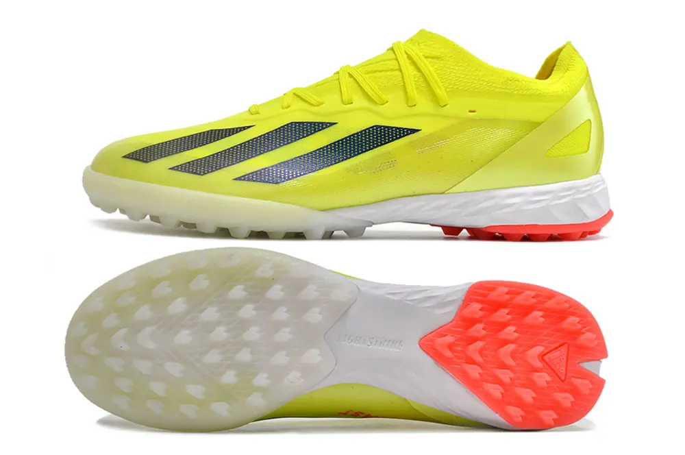 Adidas X Crazyfast.1 TF - Yellow/Electric Green/Neon Pink