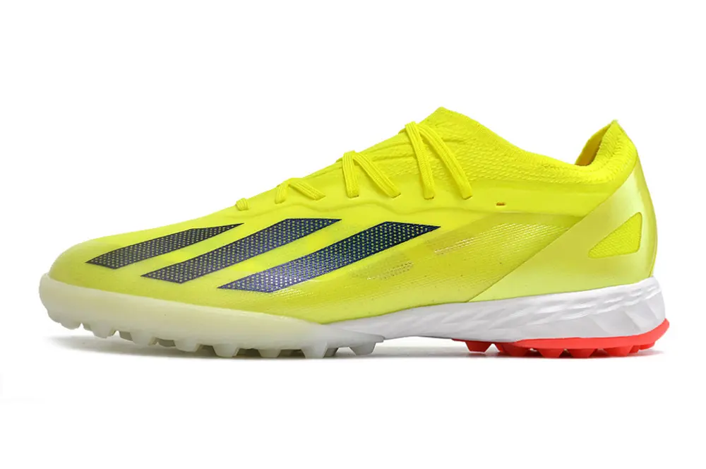 Adidas X Crazyfast.1 TF - Yellow/Electric Green/Neon Pink