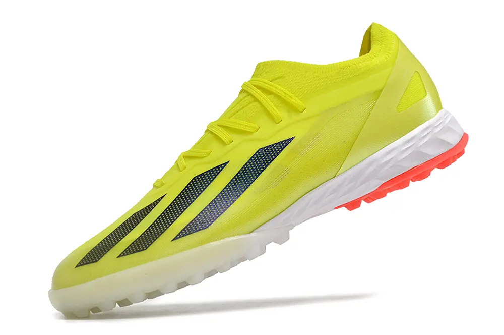 Adidas X Crazyfast.1 TF - Yellow/Electric Green/Neon Pink