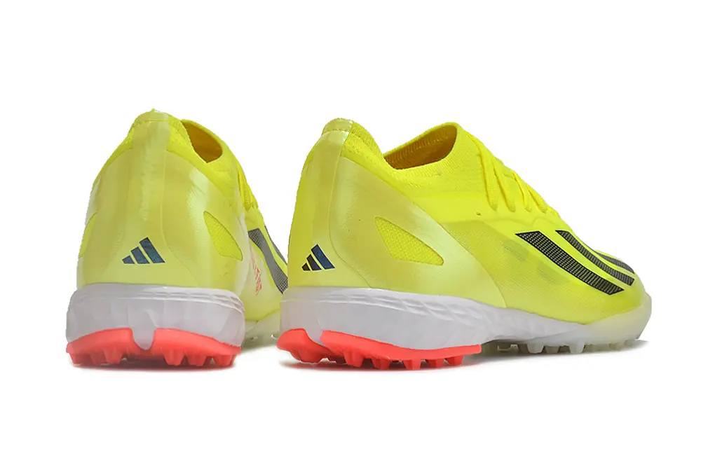 Adidas X Crazyfast.1 TF - Yellow/Electric Green/Neon Pink