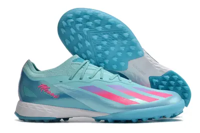 Adidas X Crazyfast.1 TF - Aqua/Coral Pink/Light Blue