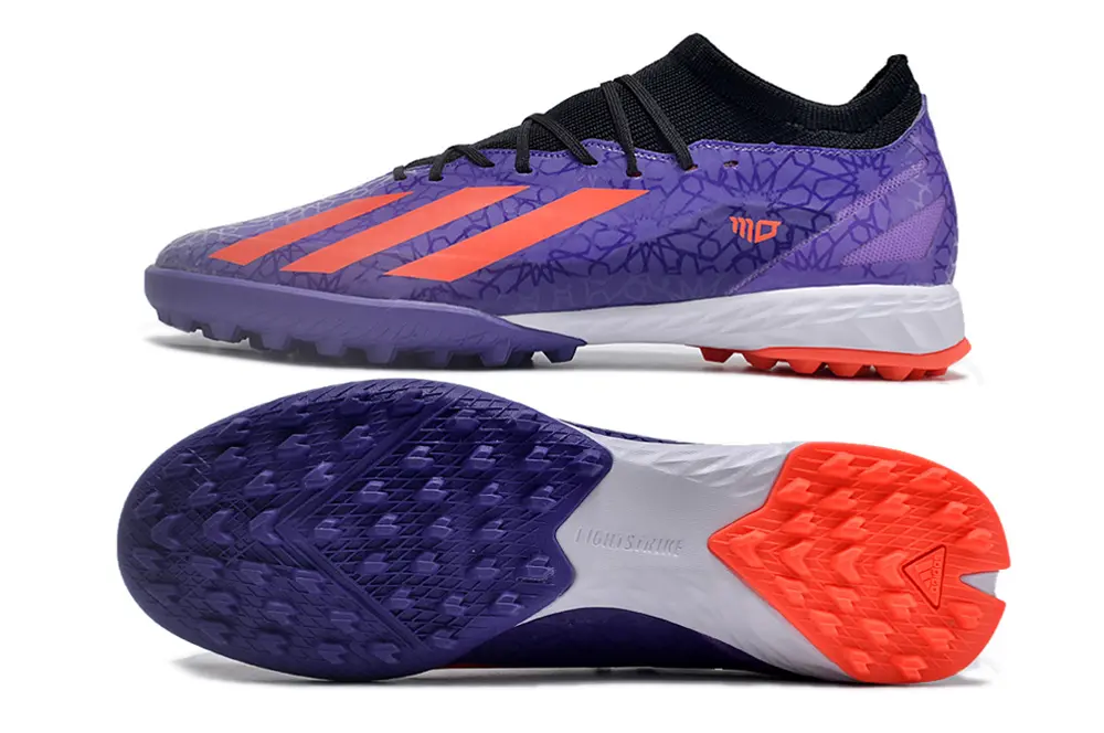 Salah x Adidas X Crazyfast.1 TF - Purple/Vibrant Purple/Intense Orange