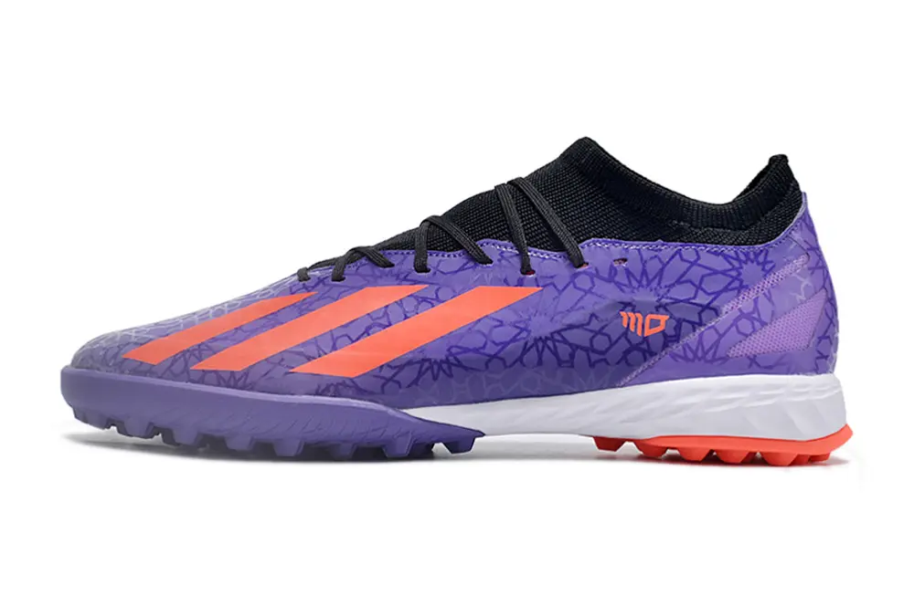 Salah x Adidas X Crazyfast.1 TF - Purple/Vibrant Purple/Intense Orange