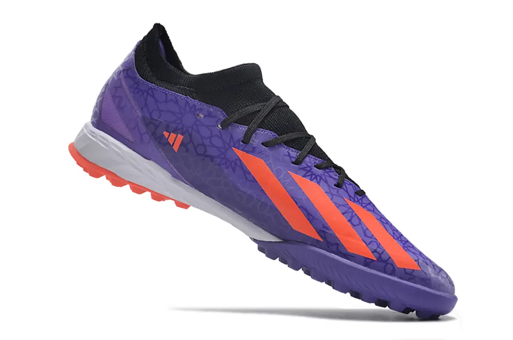 Salah x Adidas X Crazyfast.1 TF - Purple/Vibrant Purple/Intense Orange