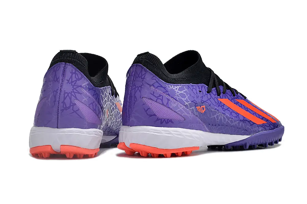 Salah x Adidas X Crazyfast.1 TF - Purple/Vibrant Purple/Intense Orange