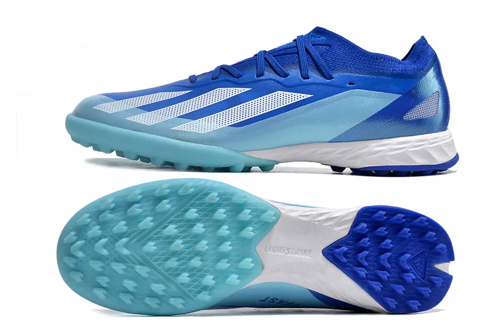 Adidas X Crazyfast.1 TF - Blue/Sky Blue/Ocean Blue