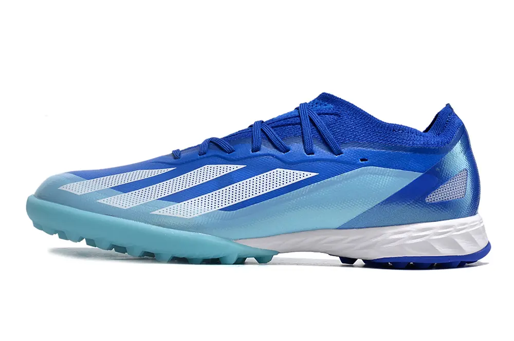 Adidas X Crazyfast.1 TF - Blue/Sky Blue/Ocean Blue