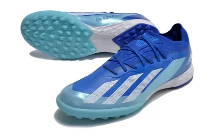 Adidas X Crazyfast.1 TF - Blue/Sky Blue/Ocean Blue