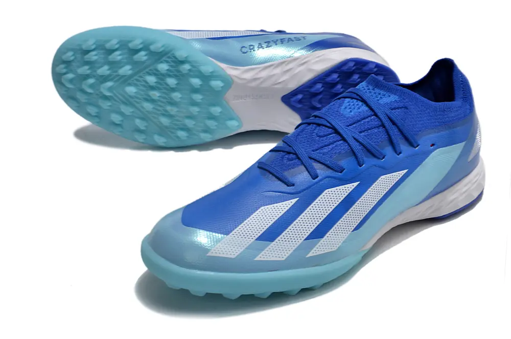 Adidas X Crazyfast.1 TF - Blue/Sky Blue/Ocean Blue