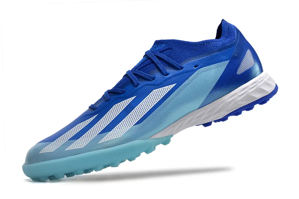 Adidas X Crazyfast.1 TF - Blue/Sky Blue/Ocean Blue