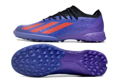 Adidas X Crazyfast.1 TF - Black/Lime Green/Neon Yellow