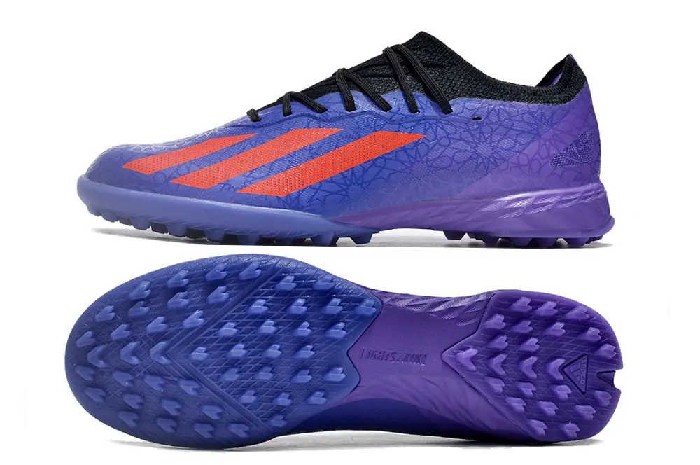 Adidas X Crazyfast.1 TF - Black/Lime Green/Neon Yellow