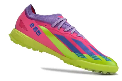 Son x Adidas X Crazyfast.1 TF - Pink/Neon Green/Light Purple