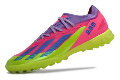 Son x Adidas X Crazyfast.1 TF - Pink/Neon Green/Light Purple
