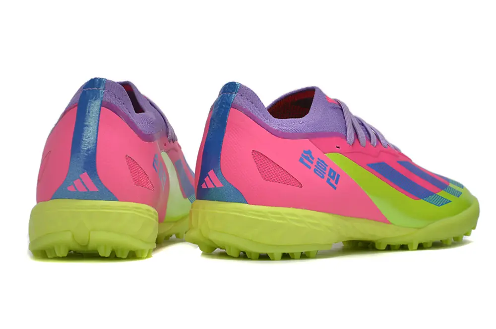 Son x Adidas X Crazyfast.1 TF - Pink/Neon Green/Light Purple