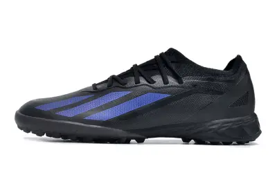 Adidas X Crazyfast.1 TF - Black/Deep Blue/Graphite Gray