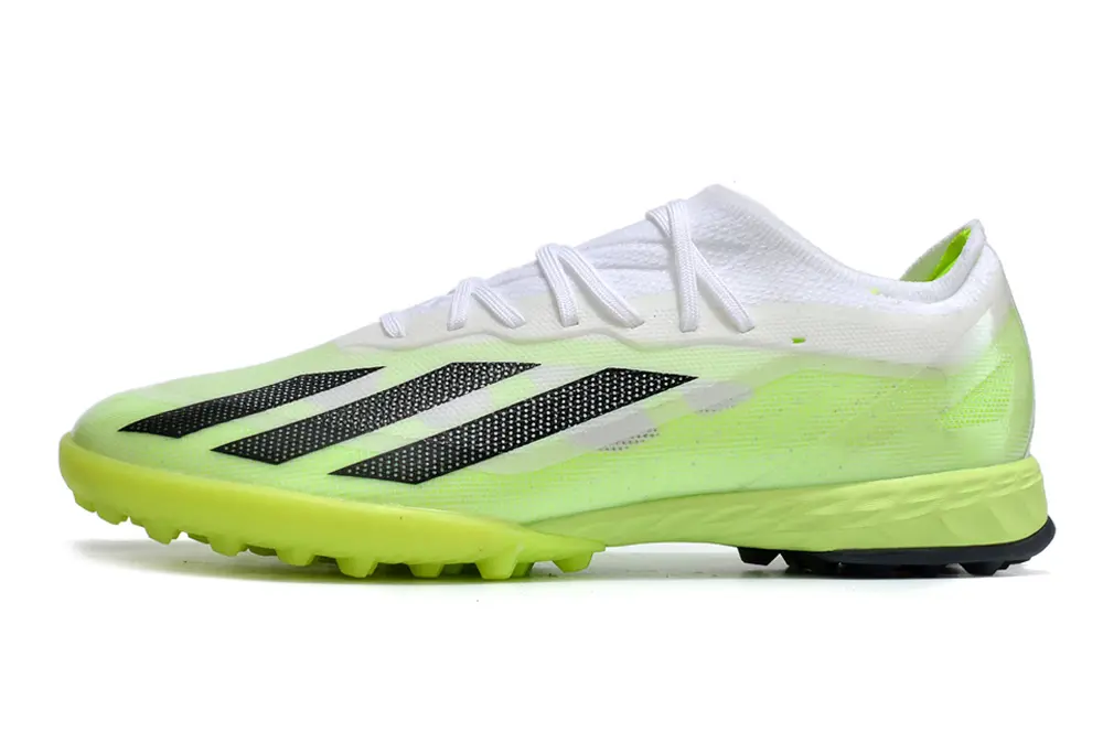Adidas X Crazyfast.1 TF - Green/Lime Burst/Sleek White