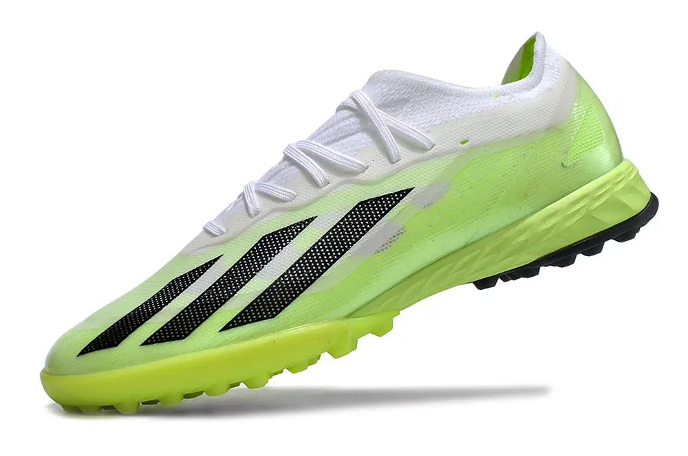 Adidas X Crazyfast.1 TF - Green/Lime Burst/Sleek White
