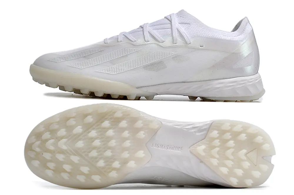 Adidas X Crazyfast.1 TF - White/Pearl White/Crystal White