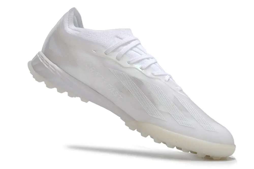 Adidas X Crazyfast.1 TF - White/Pearl White/Crystal White