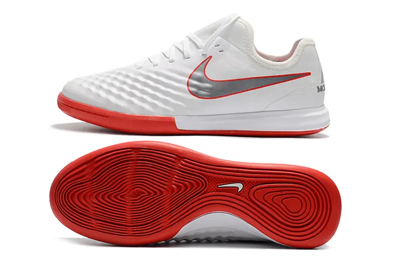 Nike MagistaX Finale 2 IC - White/Pure White/Crimson Red