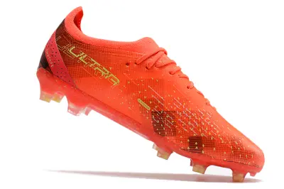 Puma Ultra Ultimate FG - Orange/Luminous Green/Fiery Red