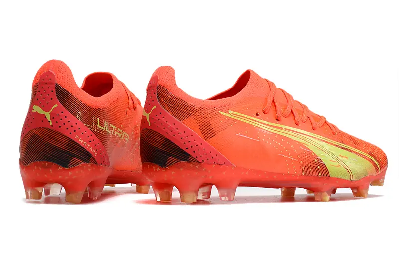 Puma Ultra Ultimate FG - Orange/Luminous Green/Fiery Red
