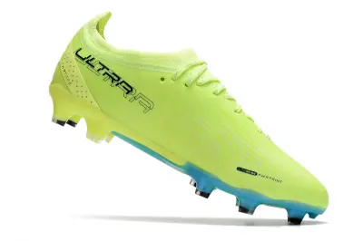 Puma Ultra Ultimate FG - Yellow/Neon Green/Blue Aqua