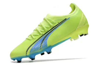 Puma Ultra Ultimate FG - Yellow/Neon Green/Blue Aqua
