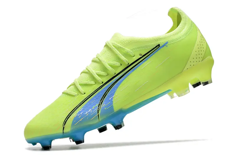 Puma Ultra Ultimate FG - Yellow/Neon Green/Blue Aqua