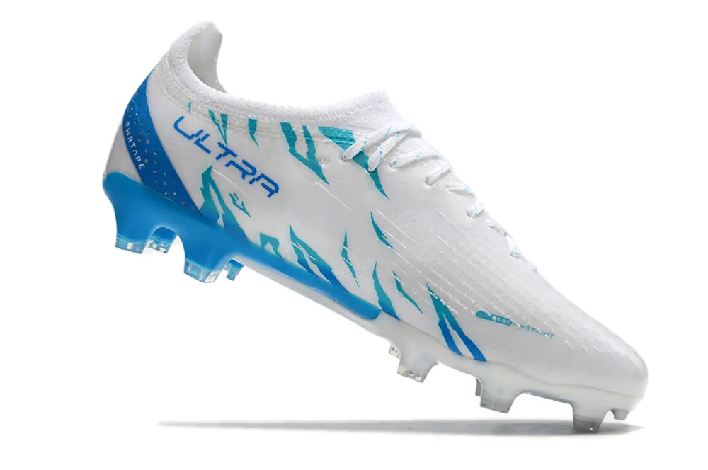 Puma Ultra Ultimate FG - White/Aqua Blue/Sky Blue