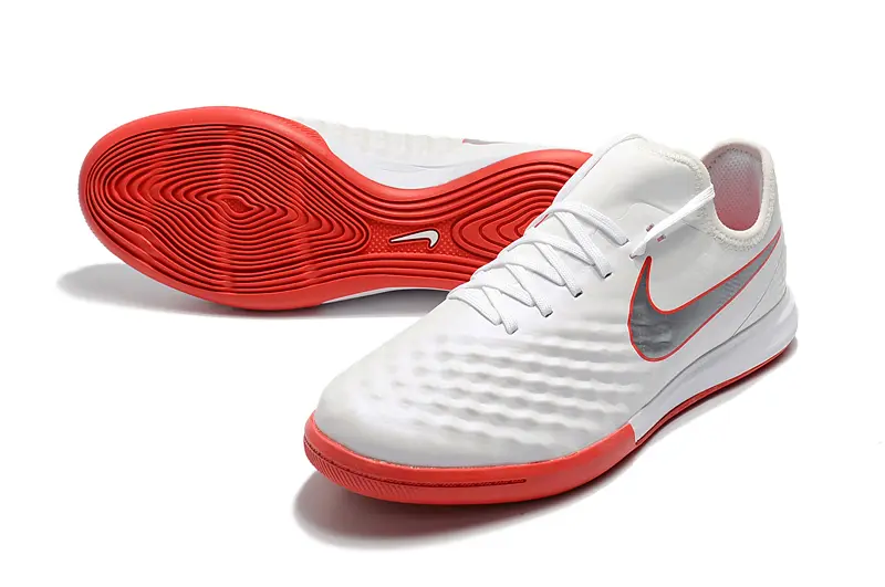 Nike MagistaX Finale 2 IC - White/Pure White/Crimson Red