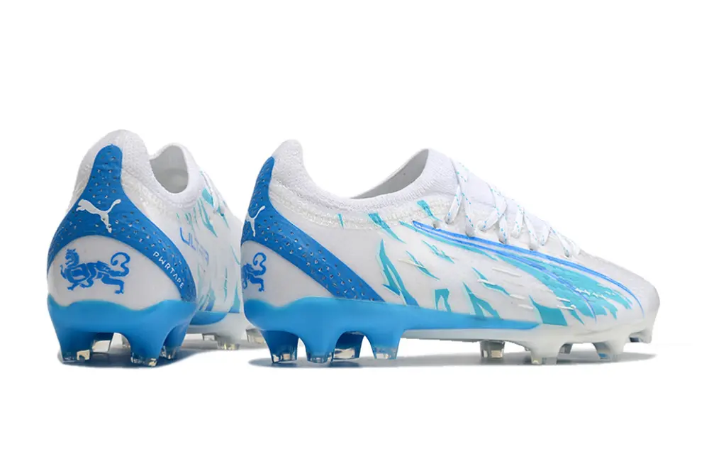 Puma Ultra Ultimate FG - White/Aqua Blue/Sky Blue