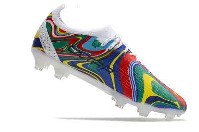 Puma Ultra Ultimate FG - White/Vibrant Multicolor/Rainbow Swirl