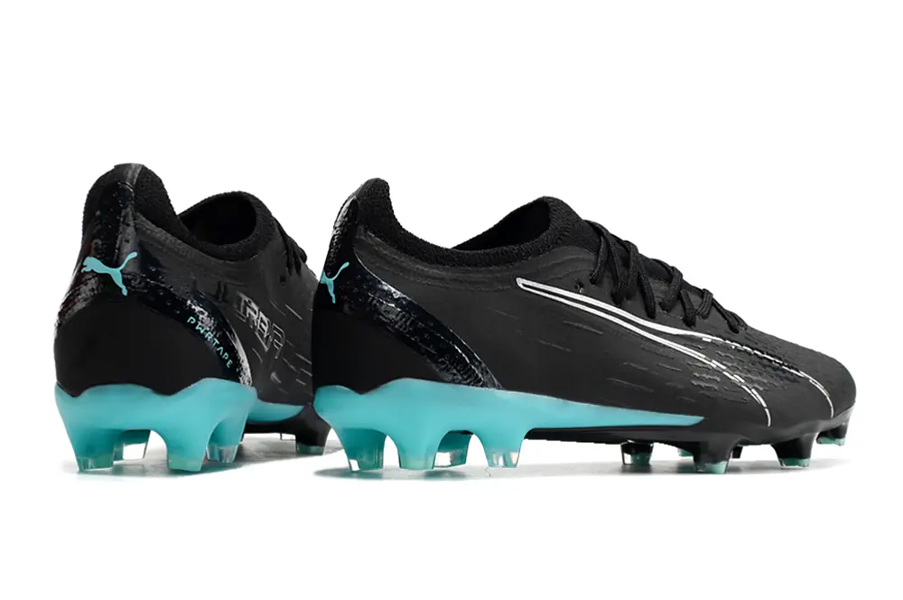 Puma Ultra Ultimate FG - Black/Aqua Blue/Metallic Silver