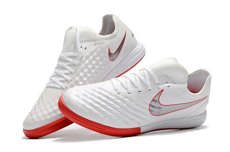 Nike MagistaX Finale 2 IC - White/Pure White/Crimson Red