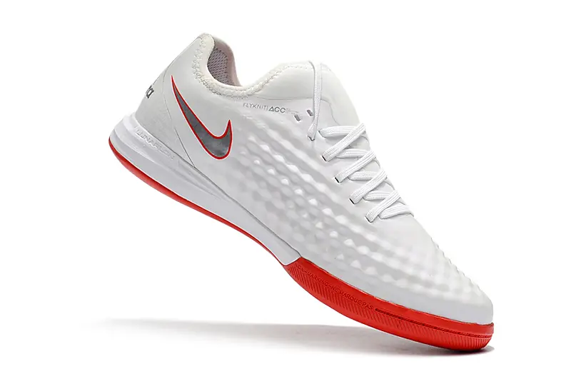 Nike MagistaX Finale 2 IC - White/Pure White/Crimson Red