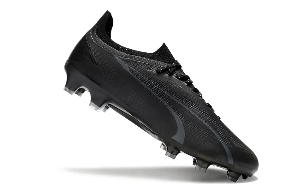 Puma Ultra Ultimate FG - Black/Charcoal Red/Glossy Black