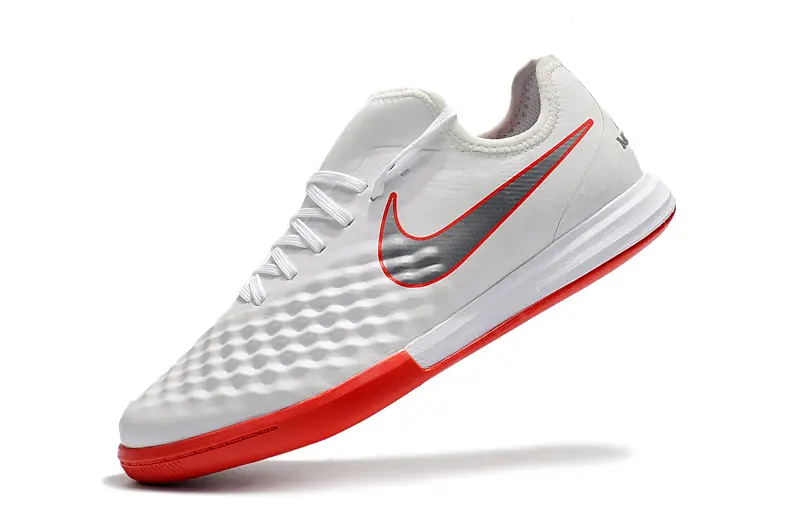 Nike MagistaX Finale 2 IC - White/Pure White/Crimson Red