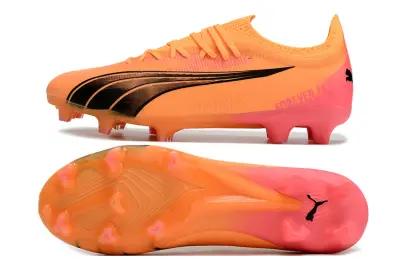 Puma Ultra Ultimate FG - Orange/Flame Orange/Pink Burst