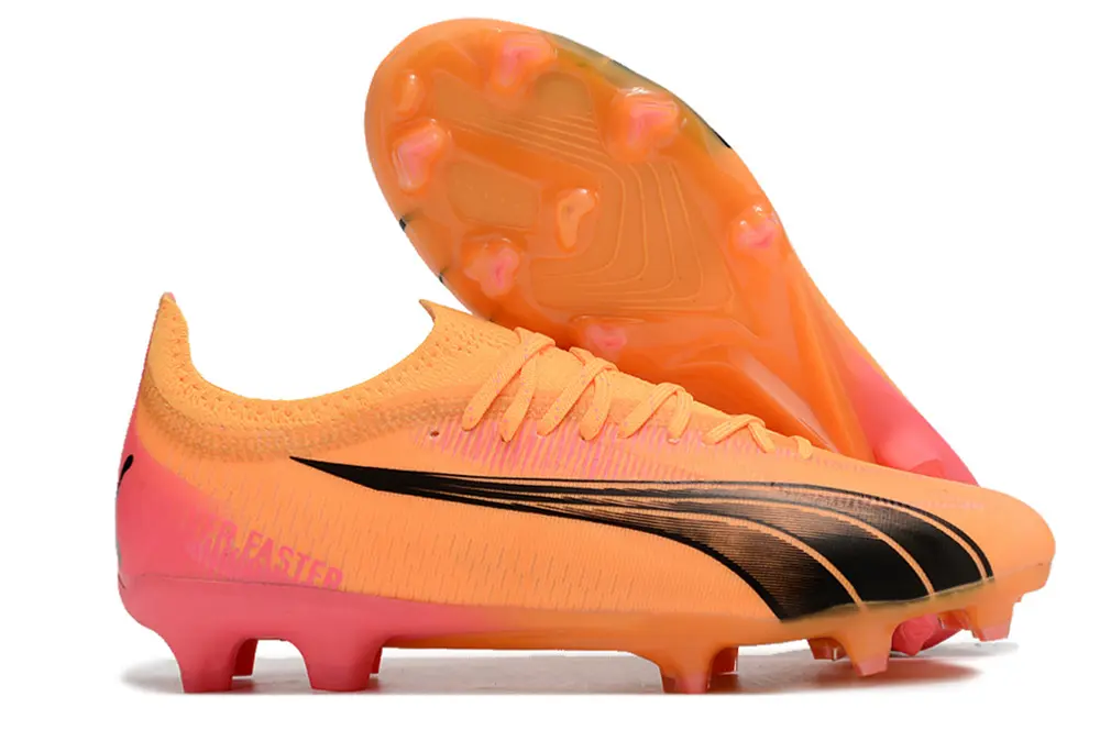 Puma Ultra Ultimate FG - Orange/Flame Orange/Pink Burst