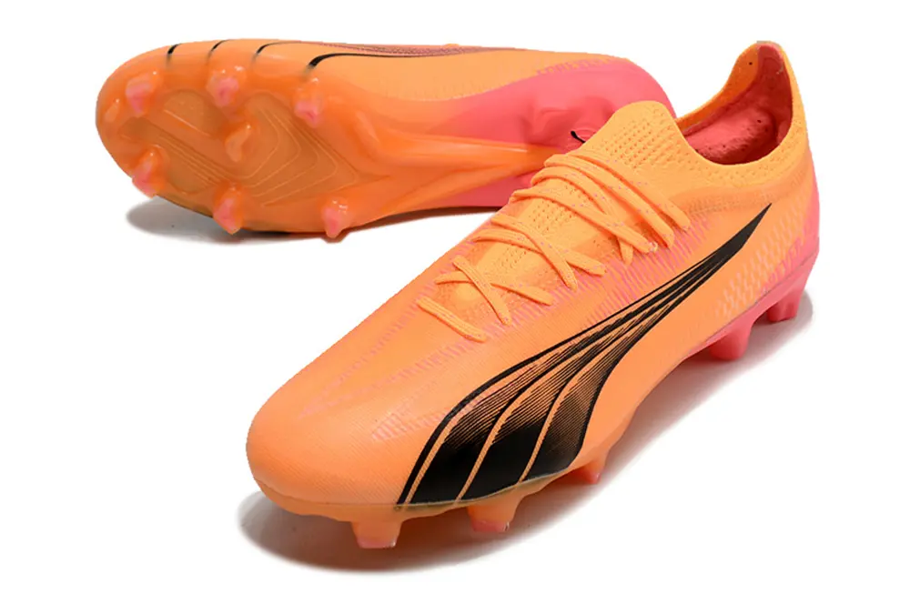 Puma Ultra Ultimate FG - Orange/Flame Orange/Pink Burst