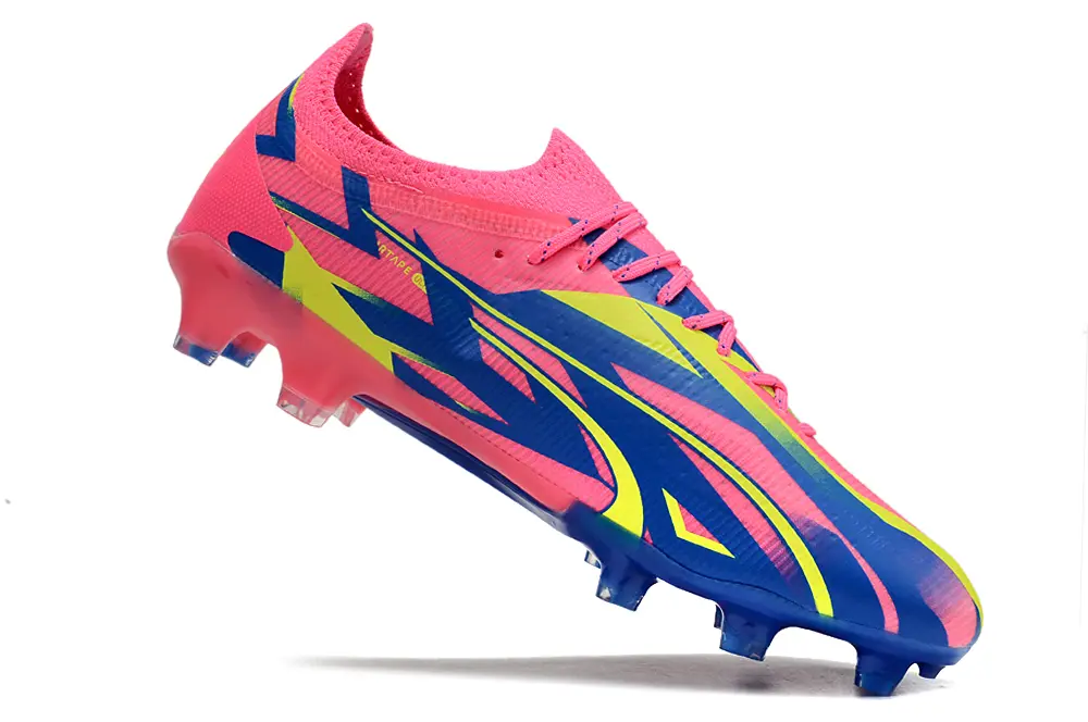 Puma Ultra Ultimate FG - Pink/Electric Yellow/Deep Blue