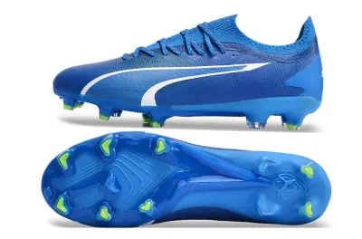 Puma Ultra Ultimate FG - Blue/Electric Blue/Neon Green