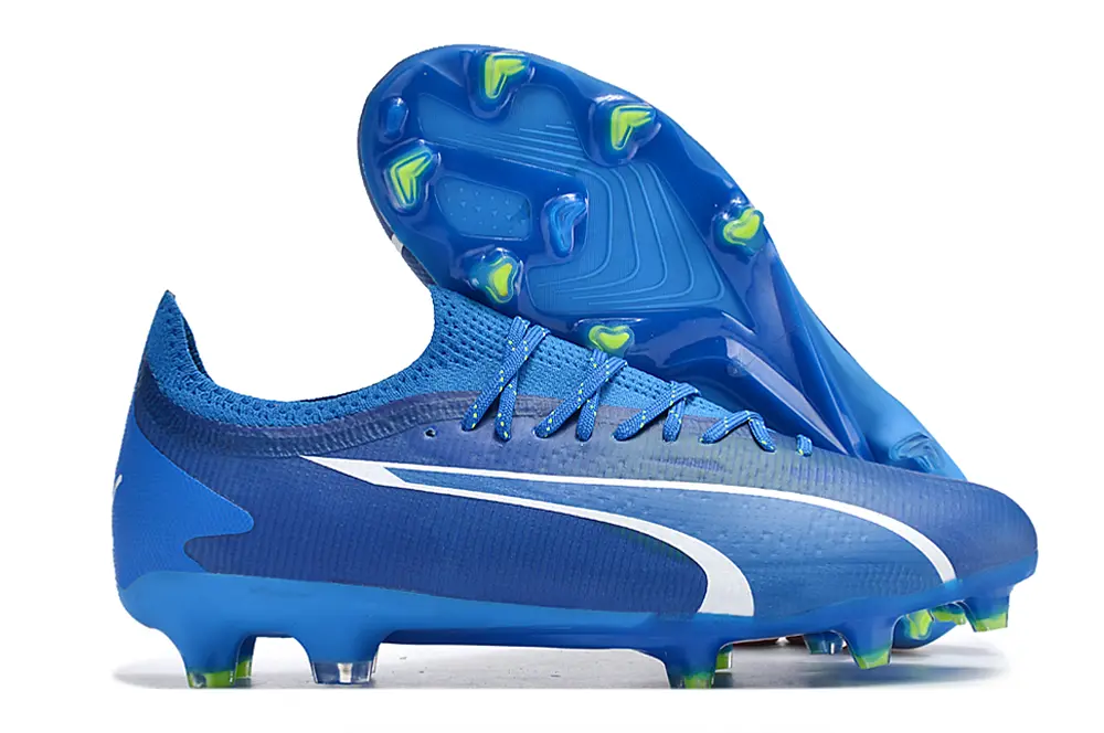 Puma Ultra Ultimate FG - Blue/Electric Blue/Neon Green