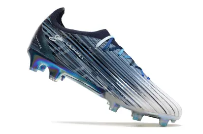 Puma Ultra Ultimate FG - White/Navy Blue/Iridescent