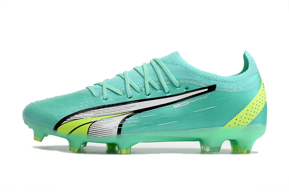 Puma Ultra Ultimate FG - Aqua/Bright Lime/Black