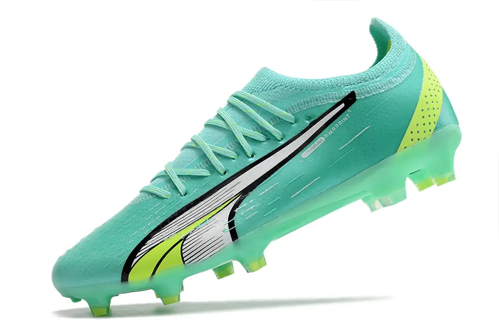 Puma Ultra Ultimate FG - Aqua/Bright Lime/Black