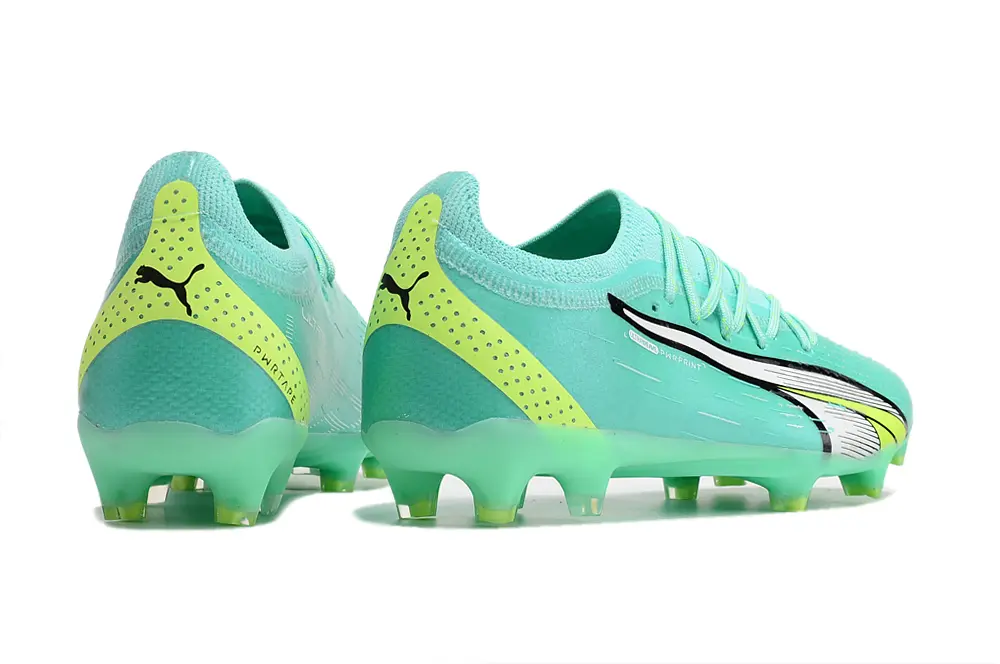 Puma Ultra Ultimate FG - Aqua/Bright Lime/Black